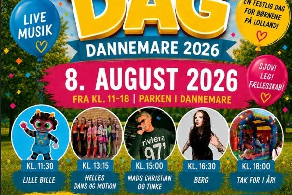 🎉👧🧒 BØRNENES DAG i Dannemare 🎈🌞