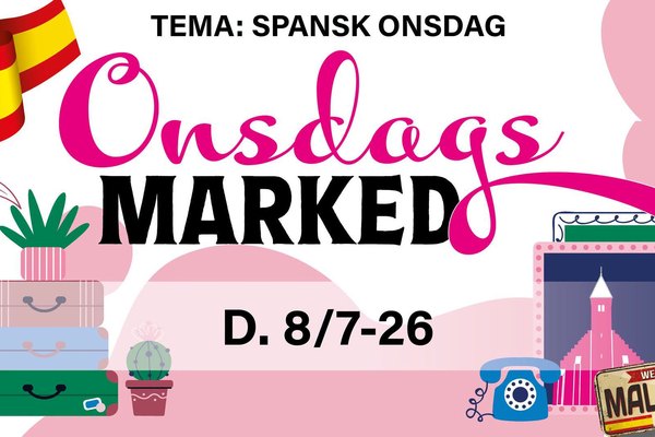Onsdagsmarked - med lidt spansk stemning