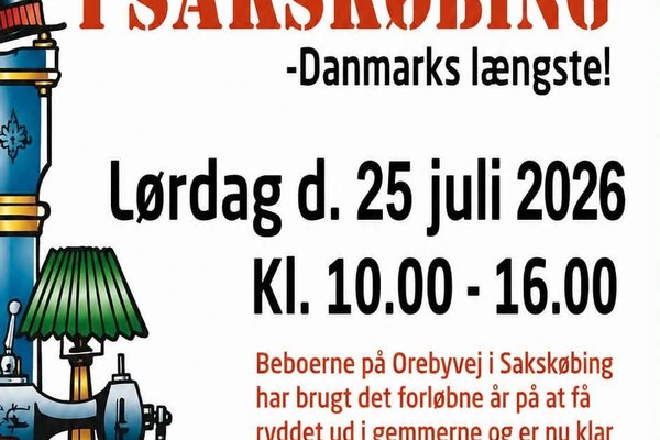 Denmark's Longest Flea Market on Orebyvej