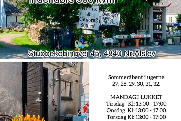 Sem’s krambod - 500 kvm indendørs loppemarked.