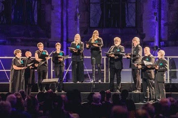 Koncert med vokalensemblet Voci Fluenti, Sakskøbing