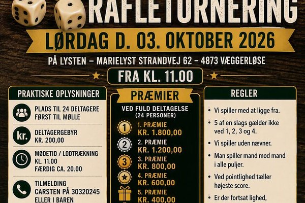 Rafleturnering Løgn