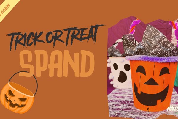 Lav din egen trick or treat spand | Halloween i Nykøbing Falster