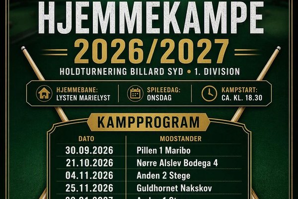 Heimspiel gegen Nr. Alslev Bodega 4