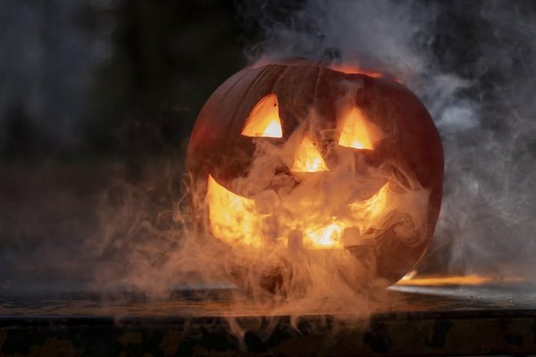 Halloween-Gottesdienst in der Nysted Kirche