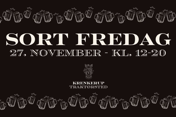 'SORT FREDAG' PÅ KRENKERUP TRAKTØRSTED