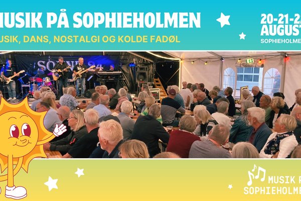 Musik på Sophieholmen 2026