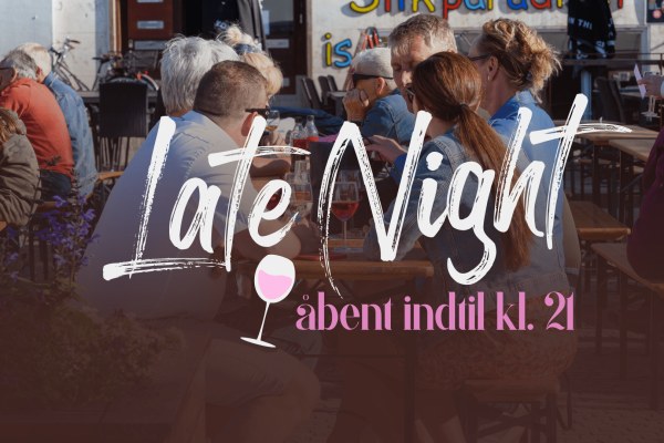 Aftenåbent — Nykøbing F. (juli)
