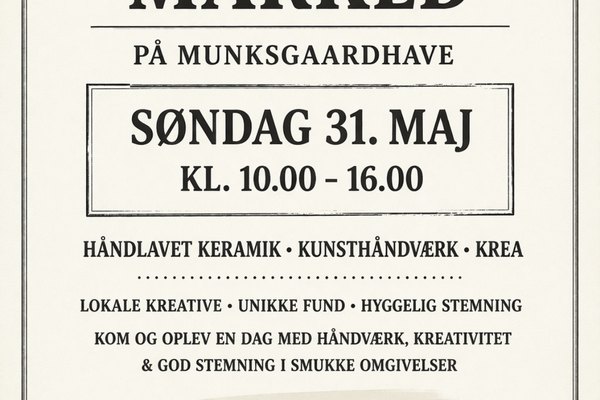 CERAMICS & CRAFT MARKET AT MUNKSGAARDHAVE