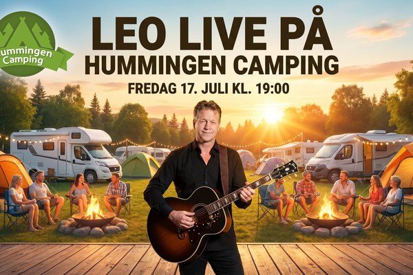 Leo Live på Hummingen Camping, Dannemare