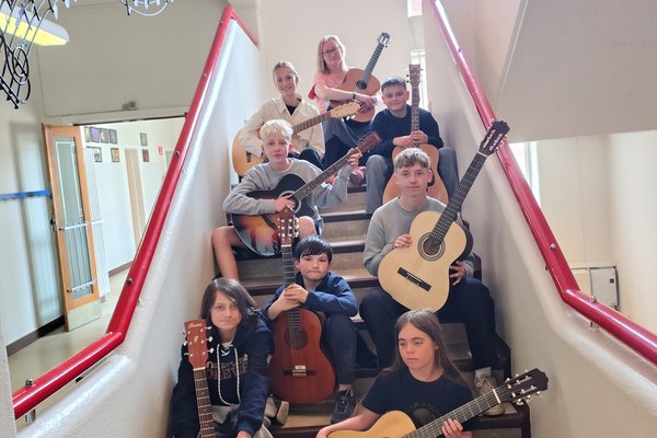 Guitarkoncert med elever fra Guldborgsund Musikskole