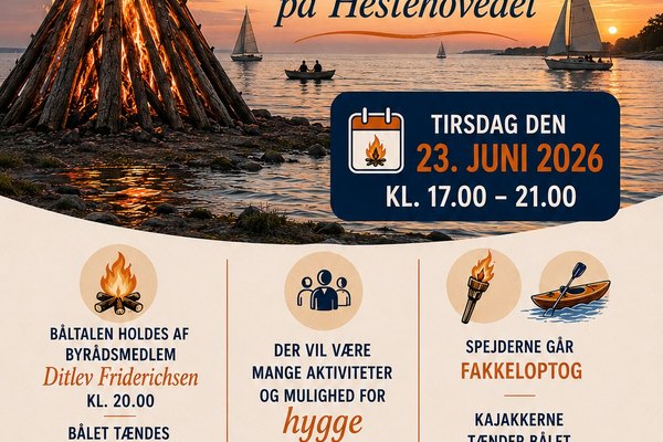 Sankt Hans Bål På Hestehovedet