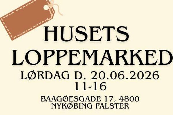 HUSETS LOPPEMARKED OG ÅBENT HUS