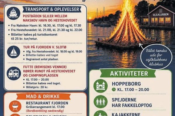 Sankt Hans på Hestehoved - ved fjorden