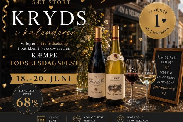 1 ÅRS FØDSELSDAG I NAKSKOV!