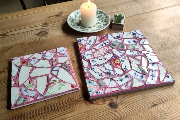 🎨 Urkraft Kunst. Mosaik Workshops på Fejø