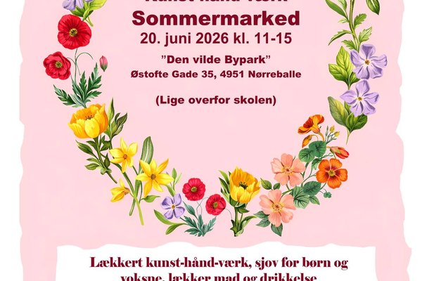 Østofte-Nørreballe Kunst-hånd-værk Sommermarked