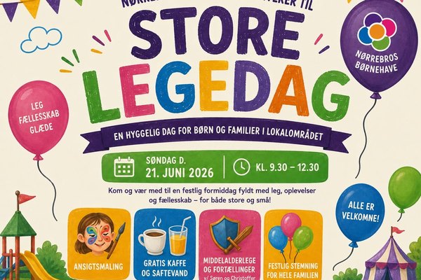 Store Legedag i Nørrebros Børnehave