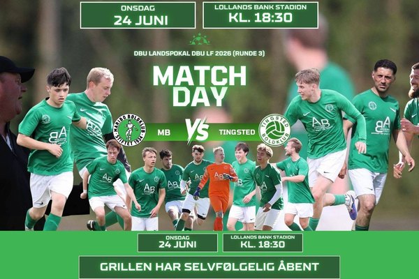 Maribo BK - Tingsted Pokal