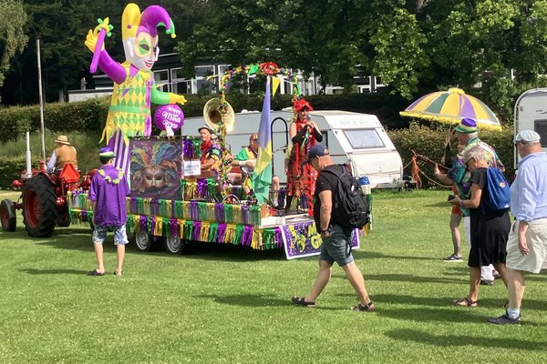 Jazz optog på Maribo Sø Camping