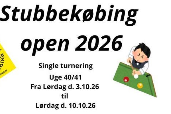 Stubbekøbing Open 2026