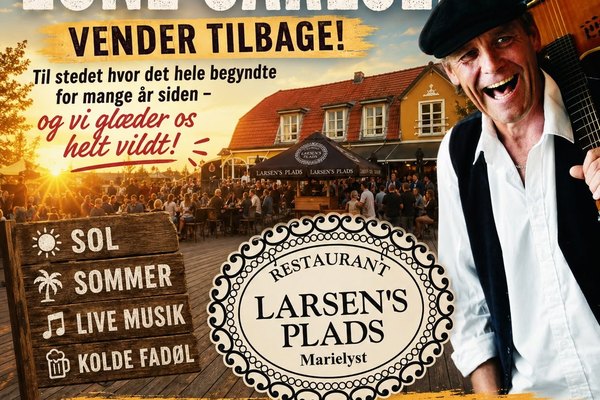 Live musik med Lune Carlsen