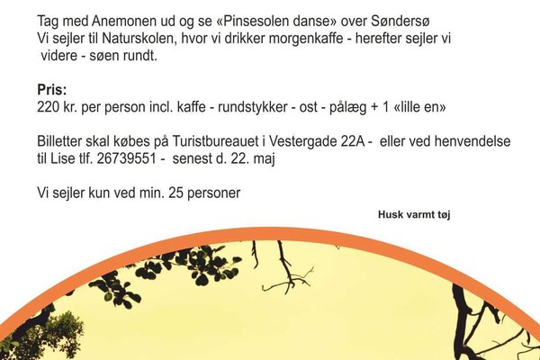 🌅 Tur med Anemonen pinsemorgen i Maribo 🌅