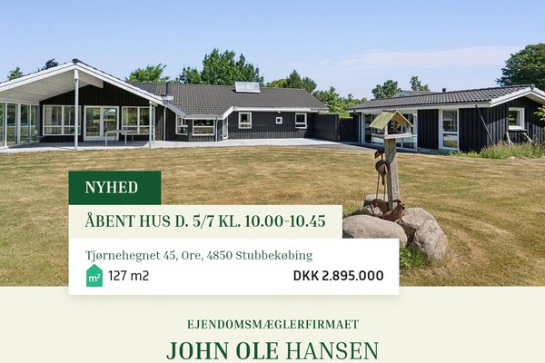 Åbent hus på Tjørnehegnet 45, 4850 Stubbekøbing